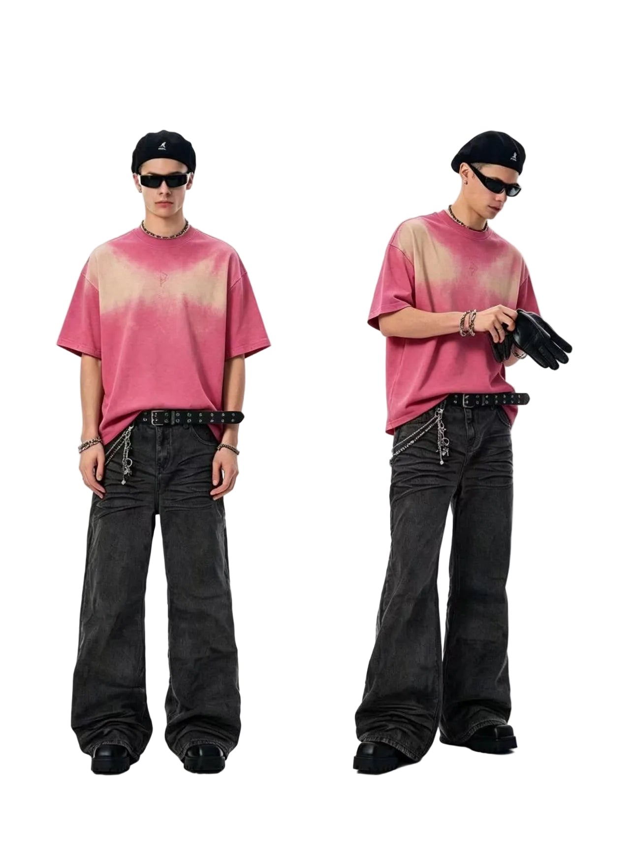 JZZW Gradient Dye Oversized Tee