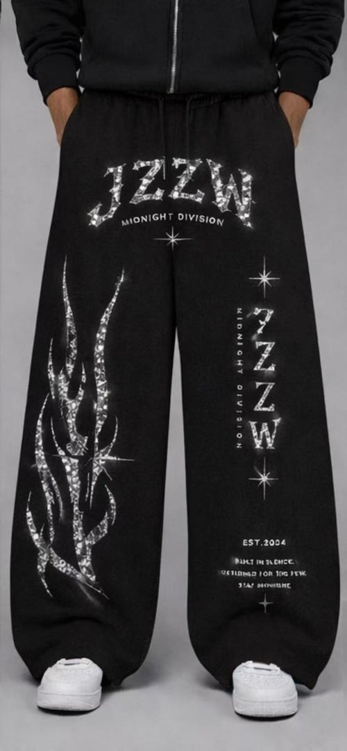 JZZW Midnight Division Graphic Sweatpants