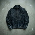 JZZW Ocean Series — Embossed Quarter-Zip